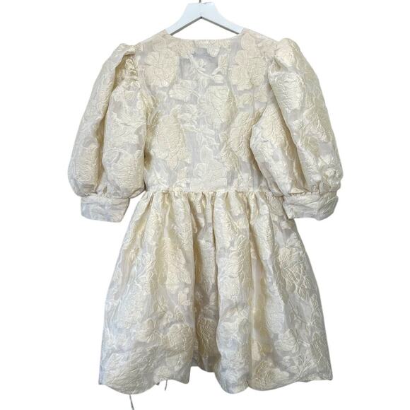 Sister Jane Dream Cowboy Kisses Jacquard Wrap Mini Dress Size Small - Picture 10 of 13